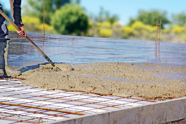 Cement Slab Laying in Pickerington