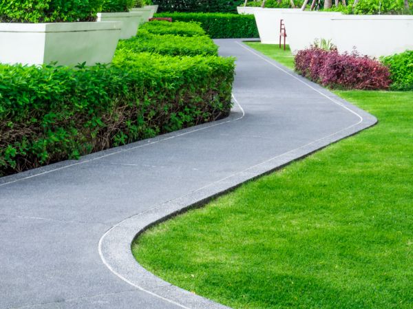 Walkway Curb Installation in Pickerington