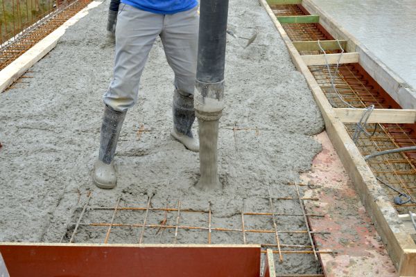 Concrete Base Construction in Pickerington