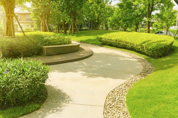 Cement Walkway Installation in Pickerington