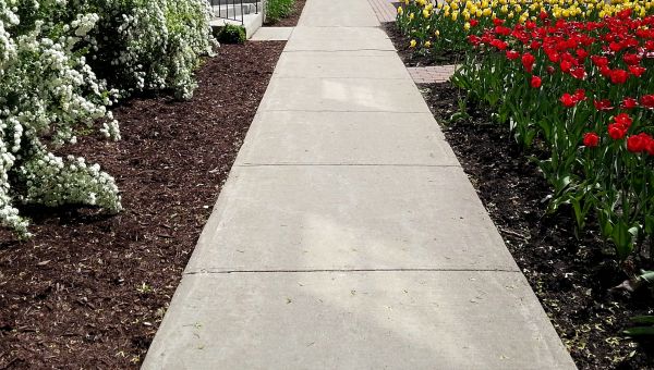 Cement Sidewalk Installation in Pickerington