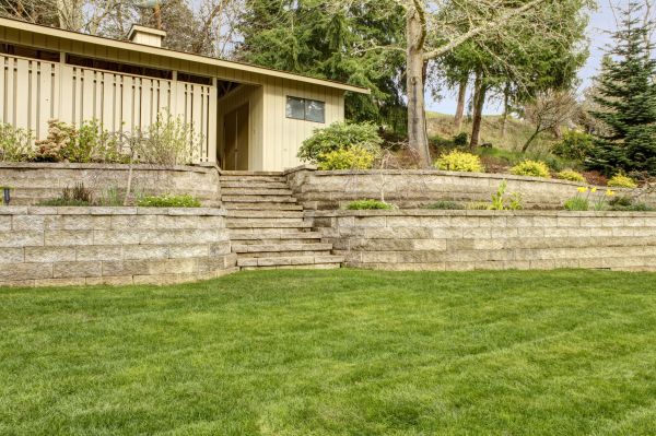 Retaining Wall Construction in Pickerington