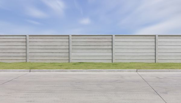 Concrete Fence Installation in Pickerington