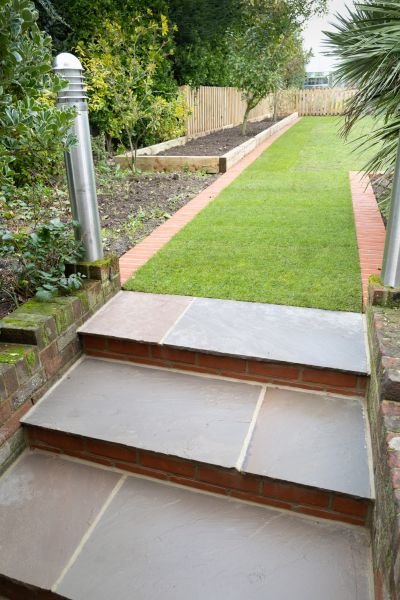 Backyard Steps Installation in Pickerington