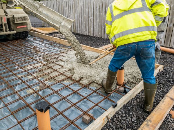 Basement Slab Pouring in Pickerington