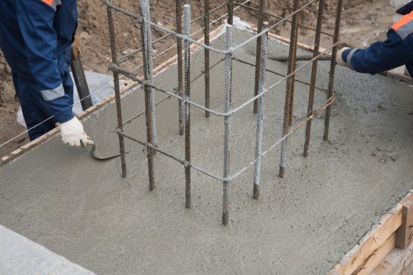 Foundation Pad Construction in Pickerington