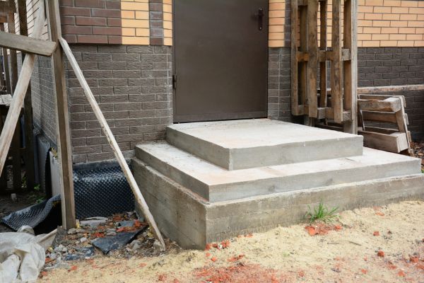 Cement Steps Construction in Pickerington