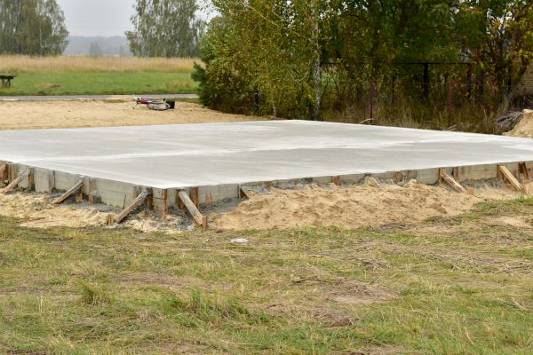 Garage Foundation Building in Pickerington