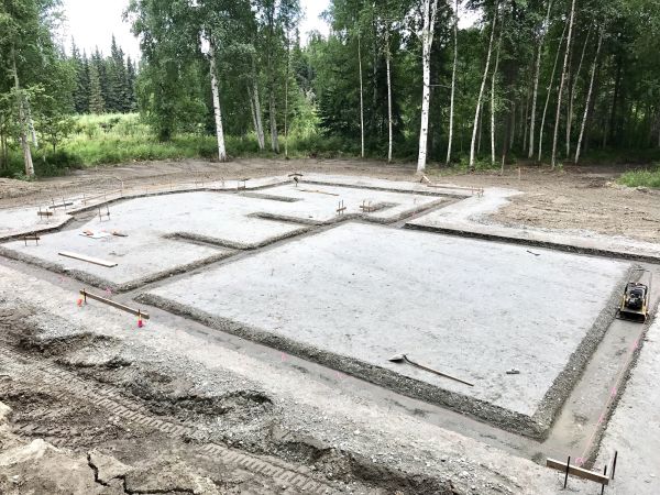 Foundation Footer Installation in Pickerington