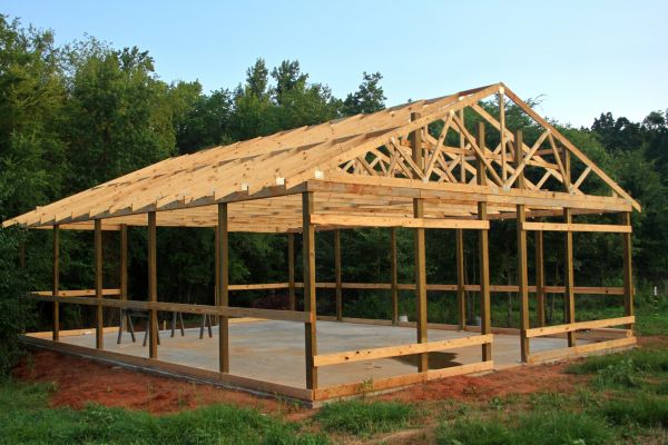 Barn Pad Installation in Pickerington