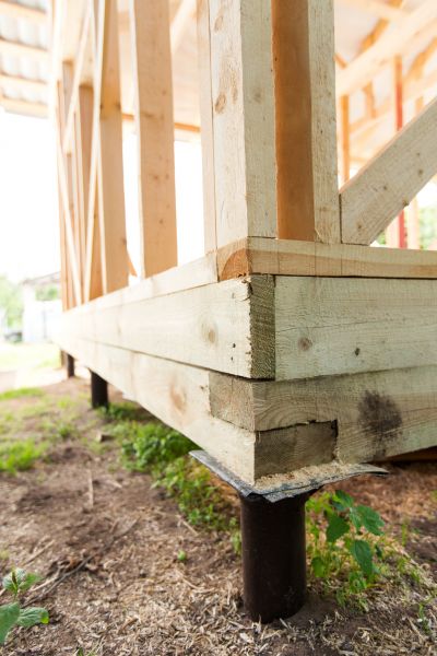 Barn Footing Construction in Pickerington