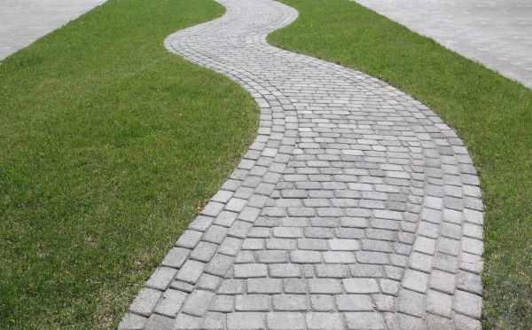 Yard Walkway Construction in Pickerington