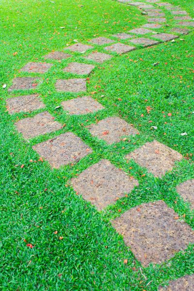 Backyard Pathway Construction in Pickerington