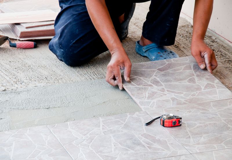 Cement Floor Installation detail